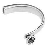 Half Bracelet for ss34 conic setting for 6x2.5mm - Size 33.5x58mm - Hole 6x2.5mm