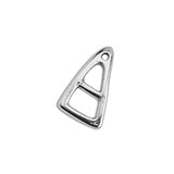 Triangle adjustable toggle clasp base - Size 16.7x10mm