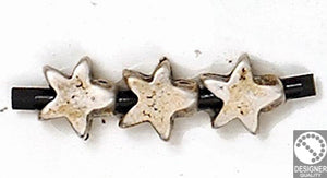 Star bead - Size 10x11mm - Hole 3mm