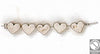 Small heart bead - Size 6x5mm - Hole 1.5mm