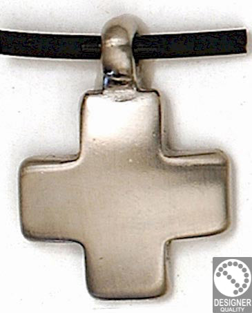 Cross pendant - Size 26x35mm - Hole 3.3mm