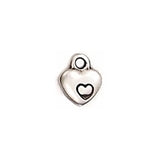 SMALL HEART PENDANT - Size 9x11mm