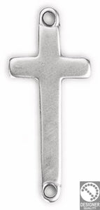 Cross with 2 rings - Size 16x36mm
