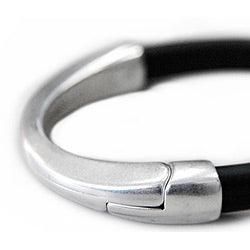 Magnetic regaliz half bracelet set - Size 62x34mm - Hole 10x7mm