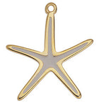 Pendant starfish - Size 31x36mm