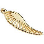 Wing pendant - Size 14x45mm - Hole 4mm