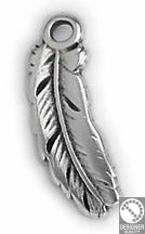 Pendant Feather 17mm - Size 5x16mm