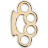 Brass knuckle Pentant - Size 20x34mm