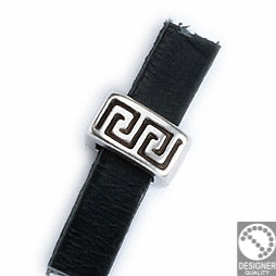 Meander bracelet motif for stripe 5x2.5mm - Size 7.8x4mm - Hole 5x2.5mm