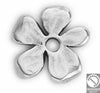 Small flower with 15mm 1 central hole - Size 15x15mm