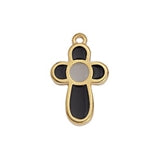Bohemian Cross pendant - Size 13x22mm