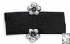 Bracelet motif with 2 flowers 10x2.5mm - Size 6x17mm - Hole 10x2.5mm