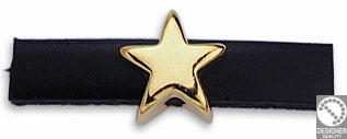 Star for str. 5x2.5mm - Size 9x9mm - Hole 5x2.5mm