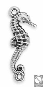 Seahorse with 2 rings 20mm - Size 8x22mm