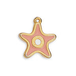 Starfish eye charm - Size 19x17mm