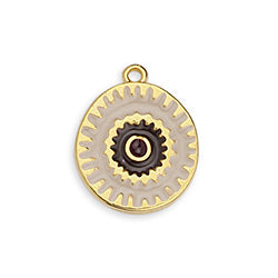 Mini Boho eye 1 ring - Size 15.6x18.7mm