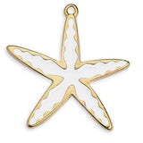 Starfish 35mm pendant - Size 31x32mm