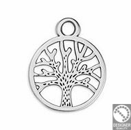 Tree of Life charm - Size 18x22mm