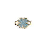 Clover mini with 2 rings - Size 12.2x8mm