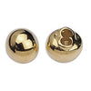 Clasp sphere for double 4mm - Size 11.5x14.2mm - Hole 4mm