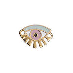 Eye african with 2 eyes - Size 16x11.4mm