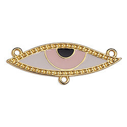 Eye with 3 eyes - Size 39x14.4mm