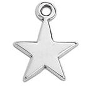 Star mini pendant - Size 11x14mm