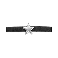 Star for 3x2mm - Size 6.9x6.9mm - Hole 3x2mm