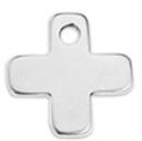 Cross 10mm x 10mm with 1 hole - Size 10x10mm