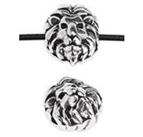 Bead lion 1.5mm - Size 9.6x9.9mm - Hole 1.5mm