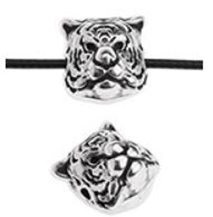 Bead tiger 1.5mm - Size 10.2x10.2mm - Hole 1.5mm
