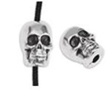 Bead skull with vertical hole 1.5mm - Size 5.5x8.2mm - Hole 1.5mm