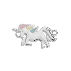 Unicorn with 2 rings - Size 22.7x11.5mm