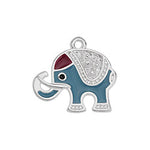Elephant 19mm pendant - Size 19.7x18.4mm