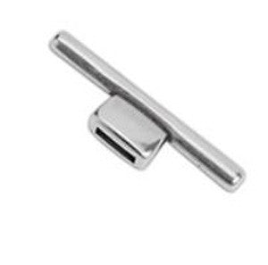 Bar part 02 for clasp for 5x2mm - Size 6.7x24.1mm - Hole 5x2mm