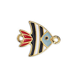 Fish with 2 eyes - Size 19x15.7mm
