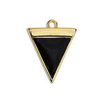Triangle pendant - Size 16.7x21.2mm