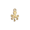 Octopus 15mm pendant - Size 9.3x14.9mm