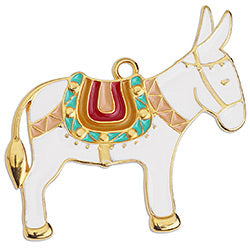 Donkey ethnic pendant - Size 47.6x43.6mm