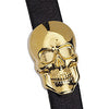 Magnetic clasp skull for 10x2mm - Size 24.8x15mm - Hole 10x2mm