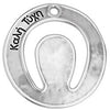 Round with horse shoe 57mm - Size 55.2x56.8mm