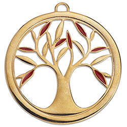 Tree of life olive 70mm - Size 65x70mm