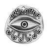Ethnic realistic eye pendant - Size 28x28.2mm