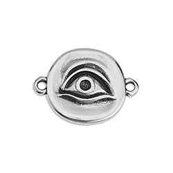 Realistic eye with 2 rings - Size 21.5x15.3mm