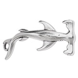 Hammerhead shark clasp for 2.5mm - Size 37.7x20mm