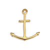 Minimal anchor motif pendant - Size 20.9x23.5mm