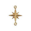 Bethlehem star with 2 rings - Size 15.2x23mm