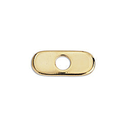Small part of clasp 012414 - Size 17.8x7.3mm - Hole 4mm