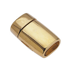 Magnetic clasp for 10x5mm - Size 13.9x22.7mm - Hole 10x5mm