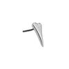 Earring heart spike 13mm whith titanium pin - Size 5x13mm